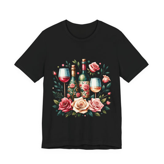 Wine & Roses Graphic T-Shirt