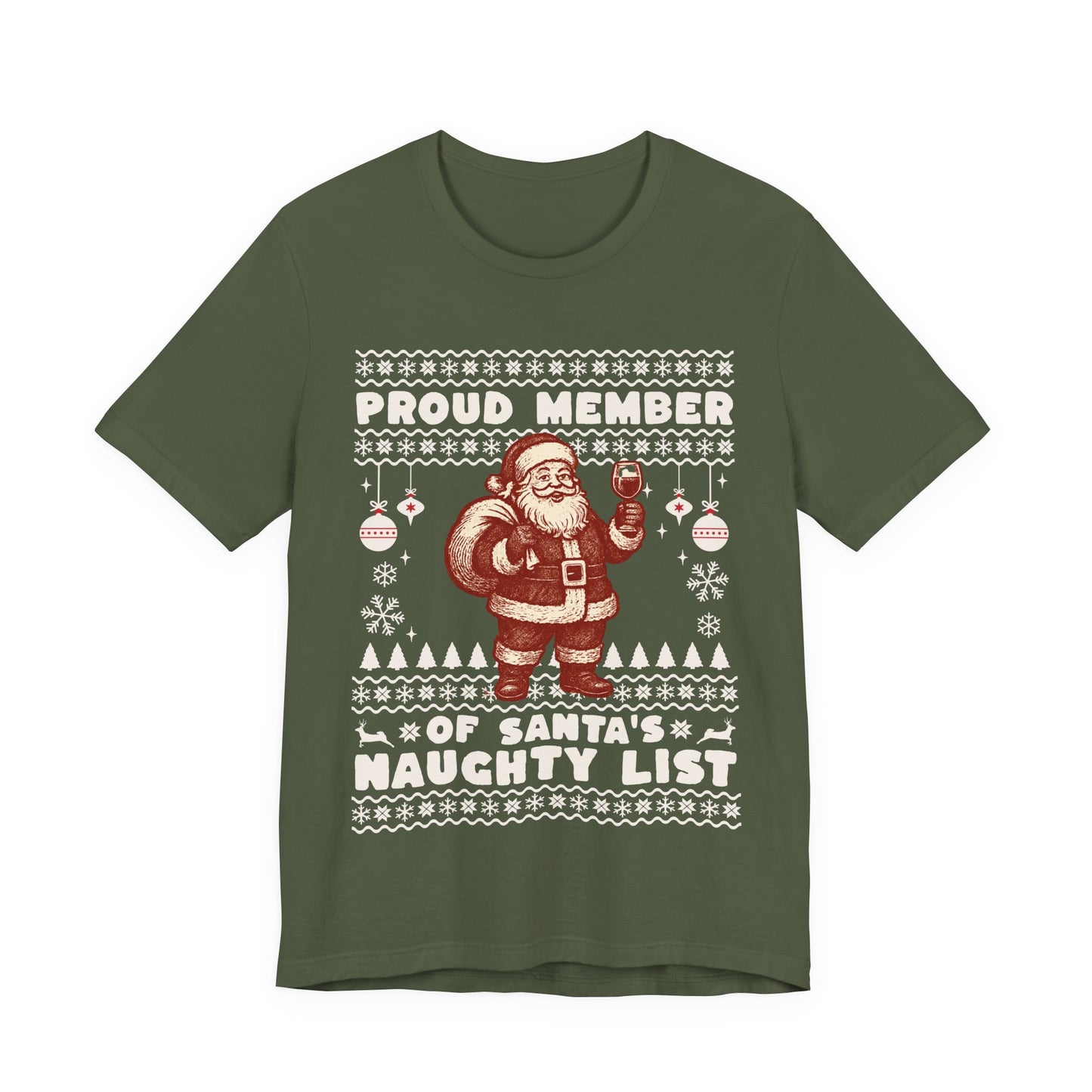 Proud Member of Santa's Naughty List T-shirt