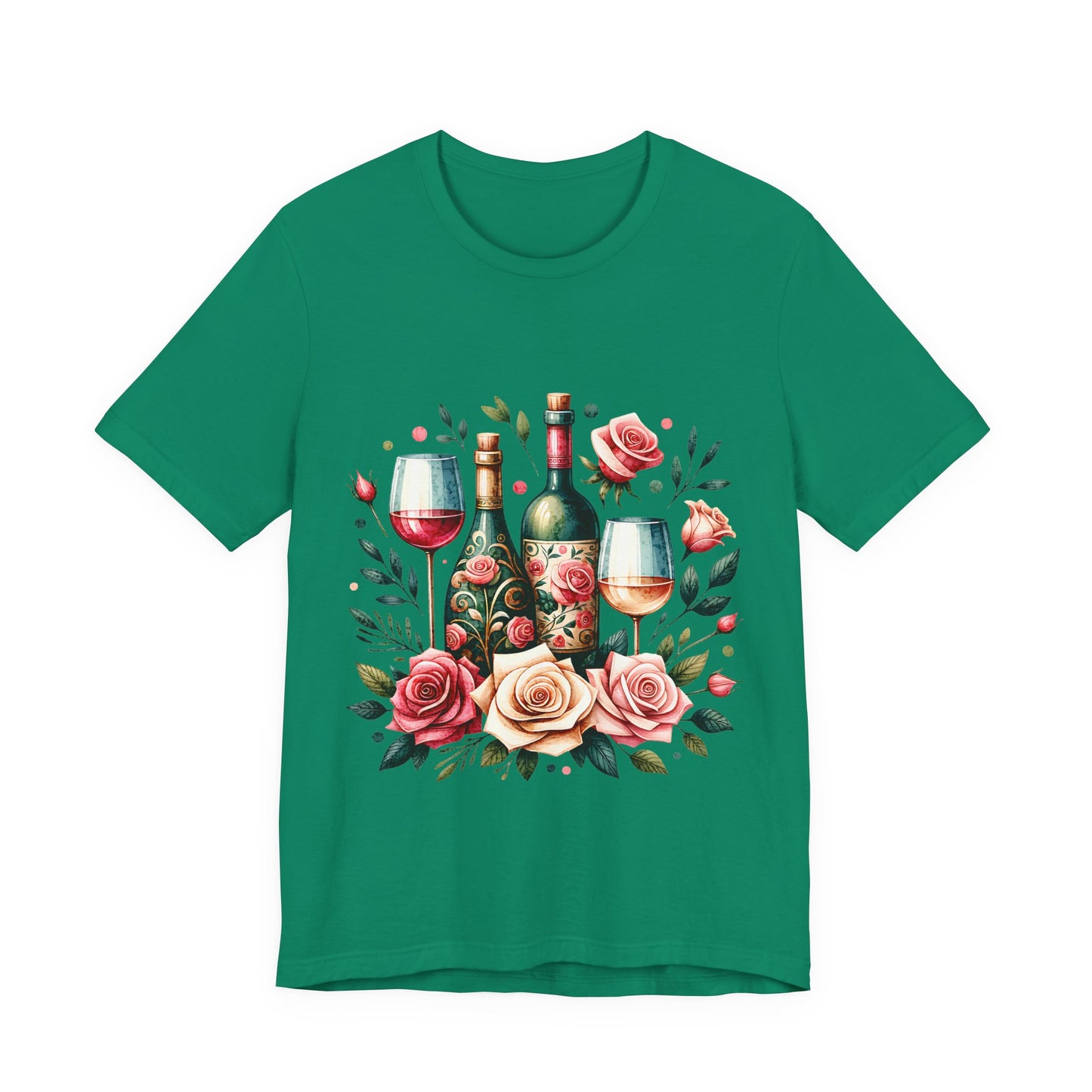 Wine & Roses Graphic T-Shirt