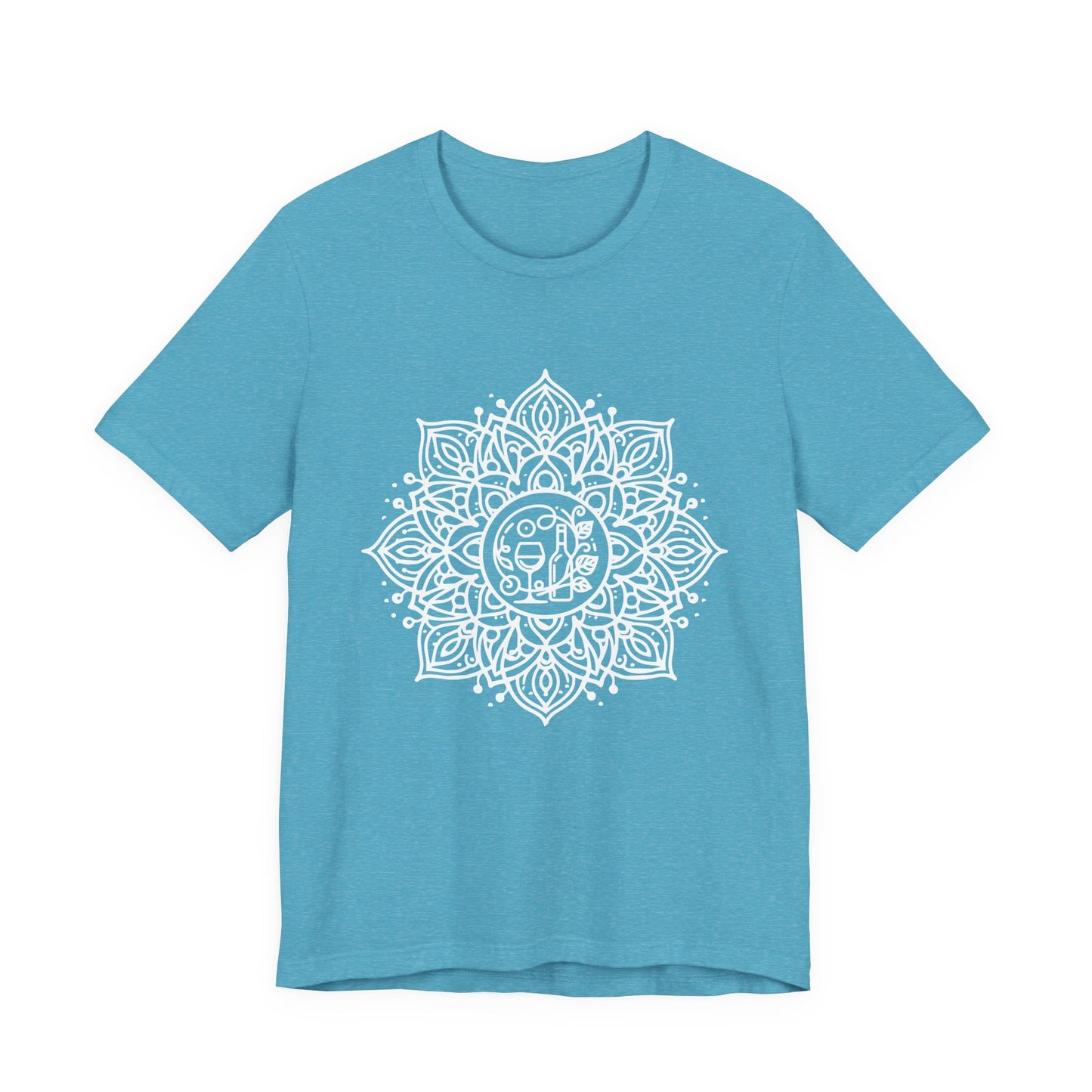 Mandala Zen Wine T-Shirt