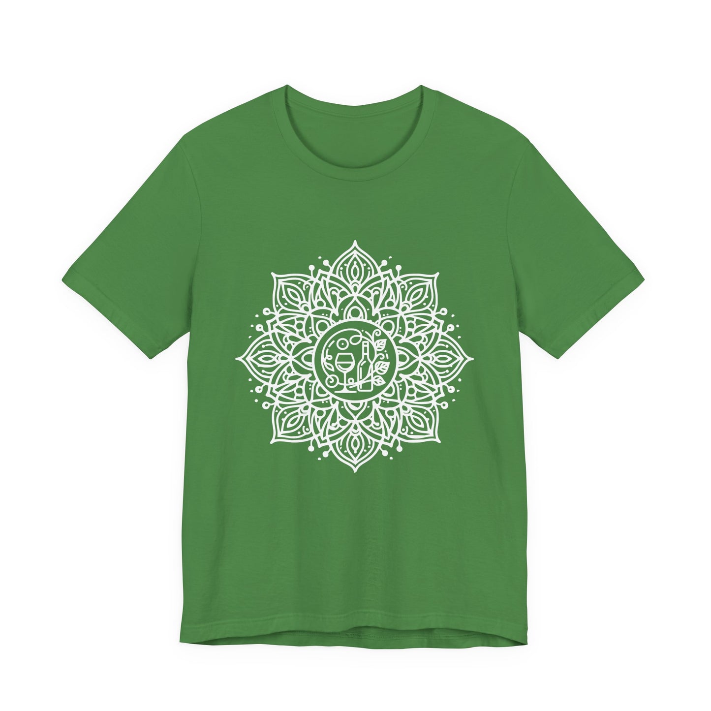 Mandala Zen Wine T-Shirt