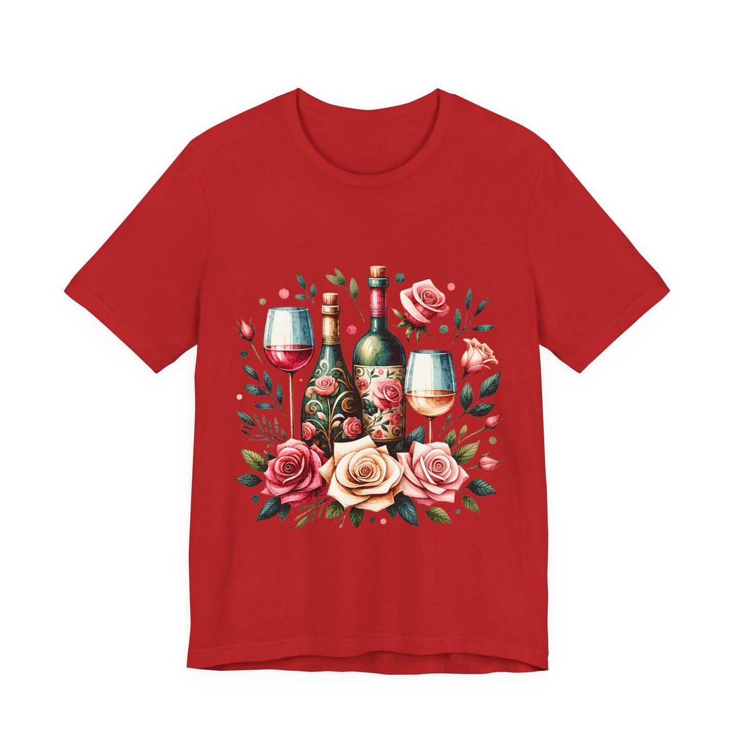 Wine & Roses Graphic T-Shirt