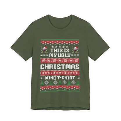 This Is My Ugly Christmas Wine T-shirt