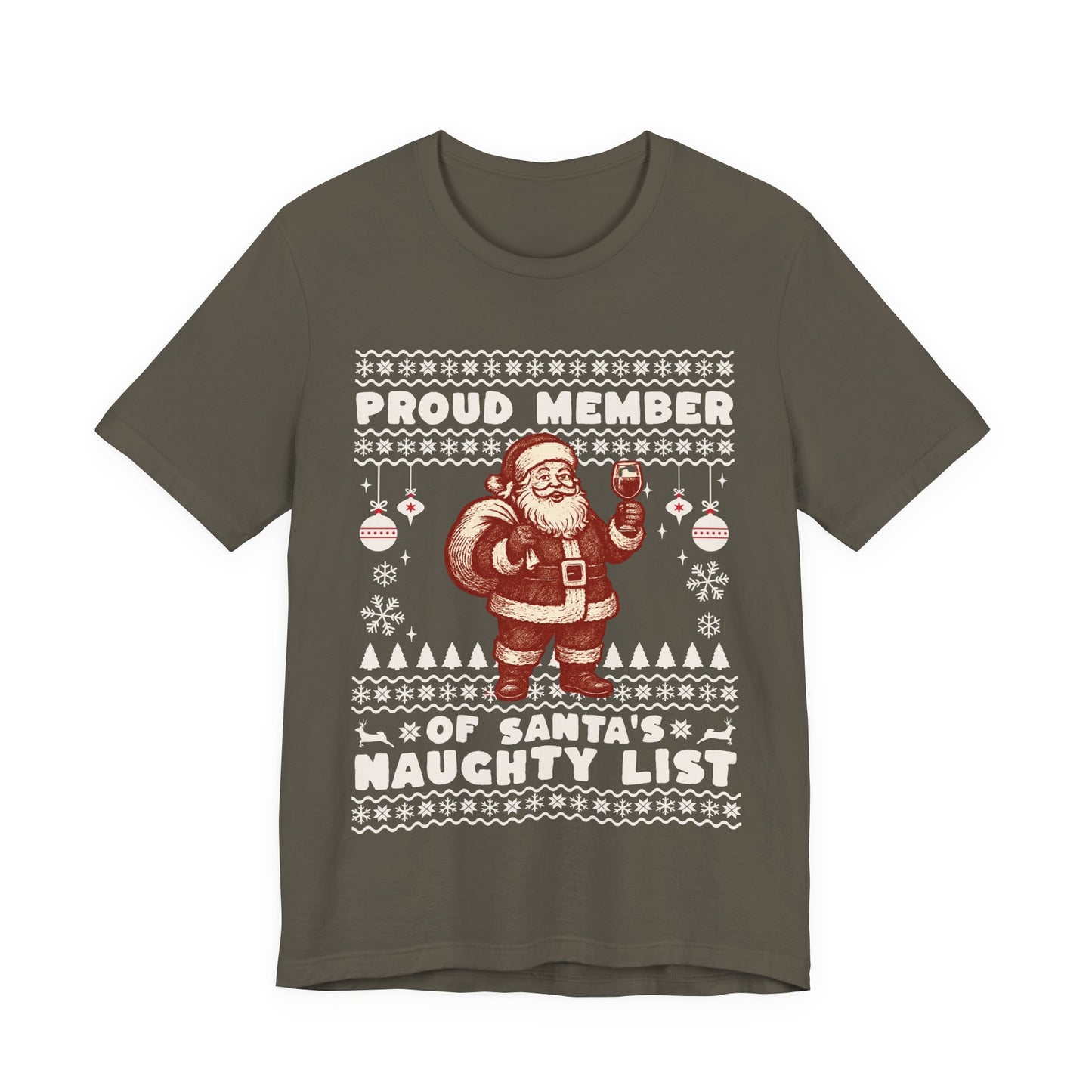 Proud Member of Santa's Naughty List T-shirt