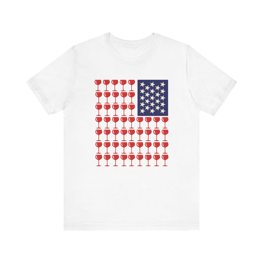 Patriotic Wine T-Shirt
