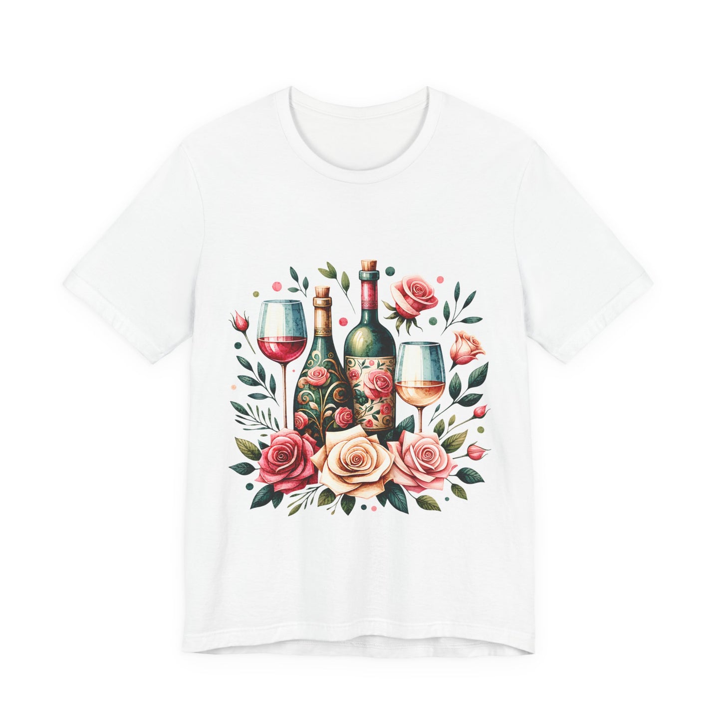 Wine & Roses Graphic T-Shirt