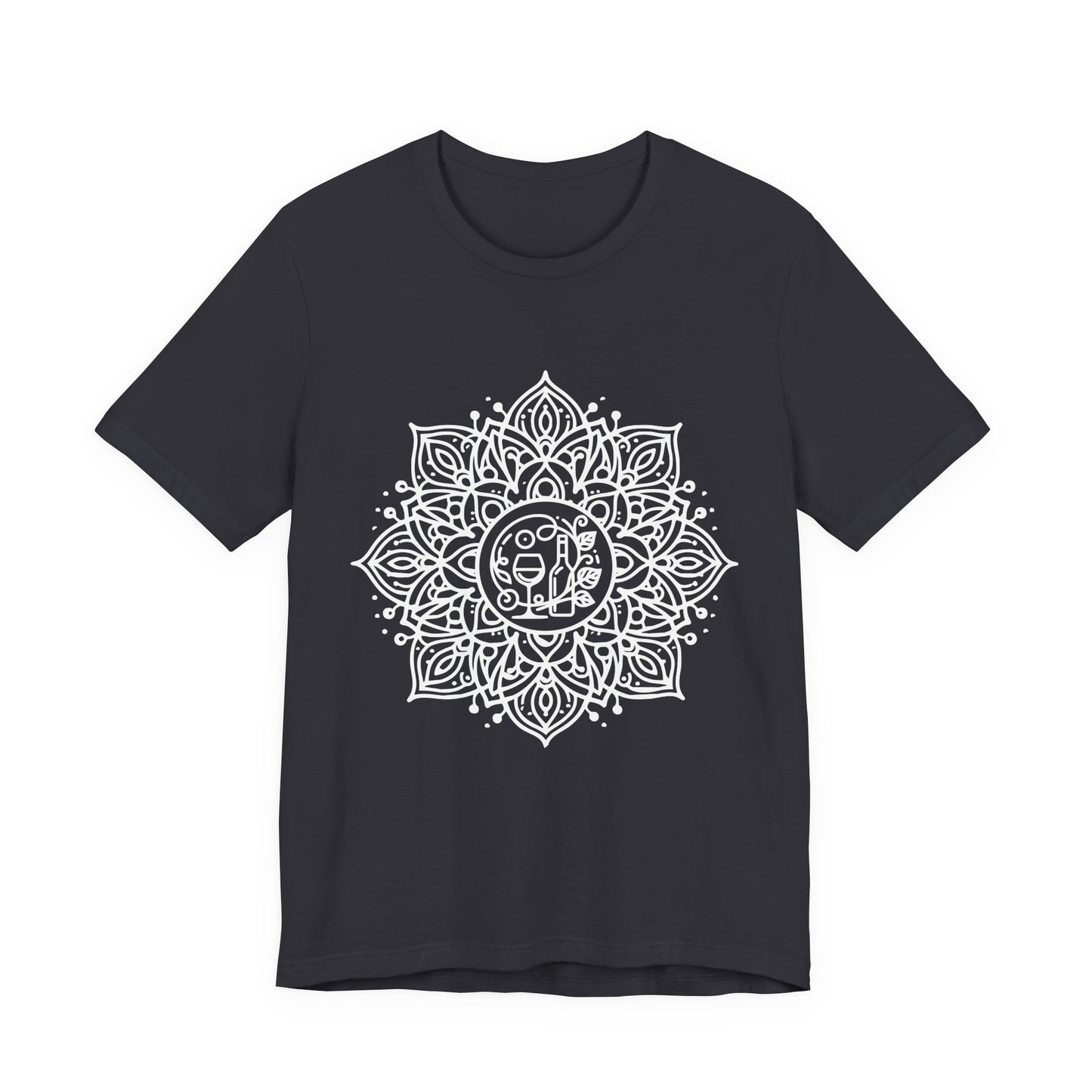 Mandala Zen Wine T-Shirt