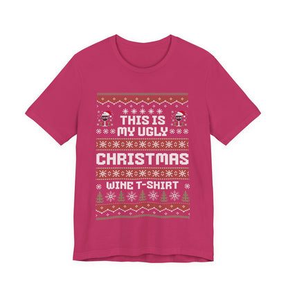 This Is My Ugly Christmas Wine T-shirt
